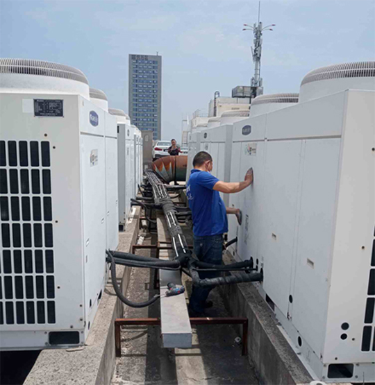 米易中央空调制热和不制冷系统维修方法